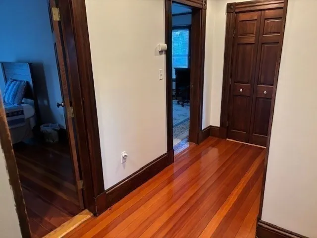 a view of front door