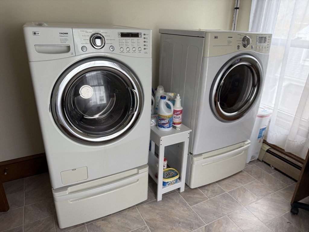 249 Lowell Street Waltham, MA 02453 - Photo 22 of 29 a utility room with dryer and washer