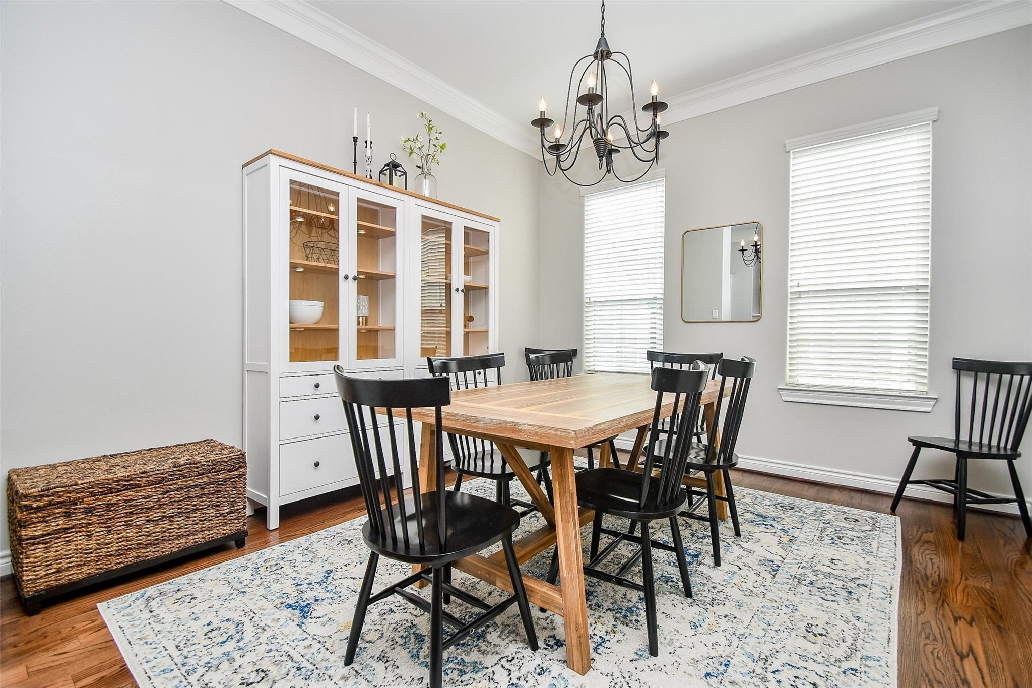 2614 Maxroy Street Houston, TX 77007 - Photo 11 of 32 a view of a dining room with furniture and window