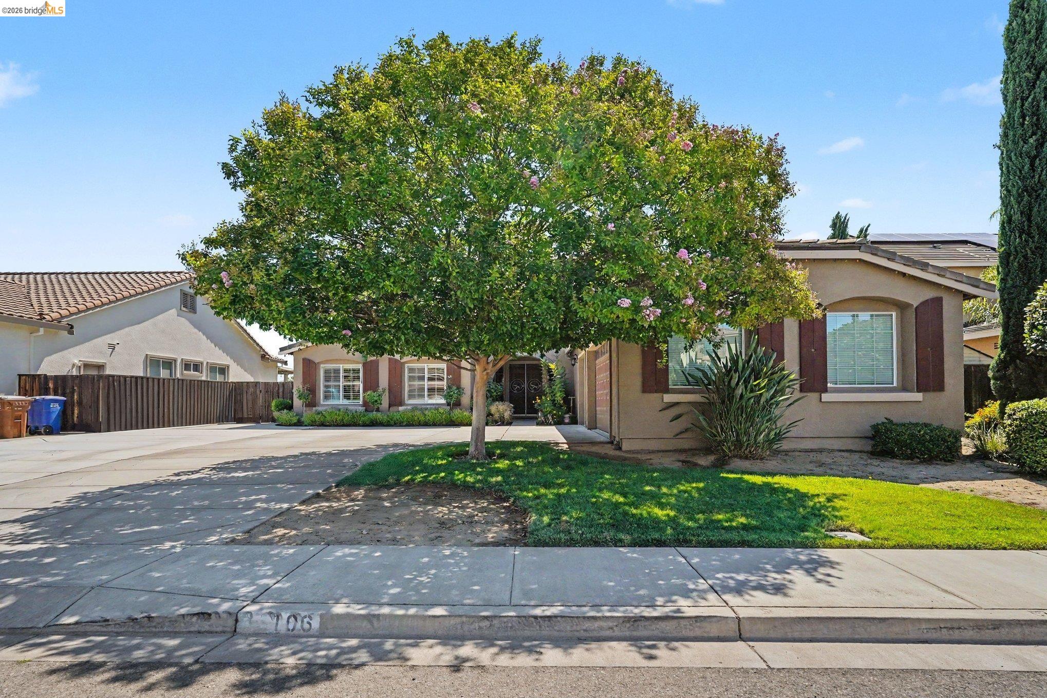 106 Little Ranch Circle Oakley, CA 94561 - Photo 2 of 34 Stucco exterior with a tile roof and decorative shutters