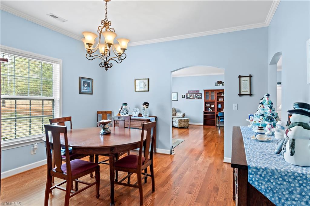 2151 Hickory Tree Road Winston-Salem, NC 27127 - Photo 13 of 31 Enter dining room from entry or kitchen - inviting and spacious