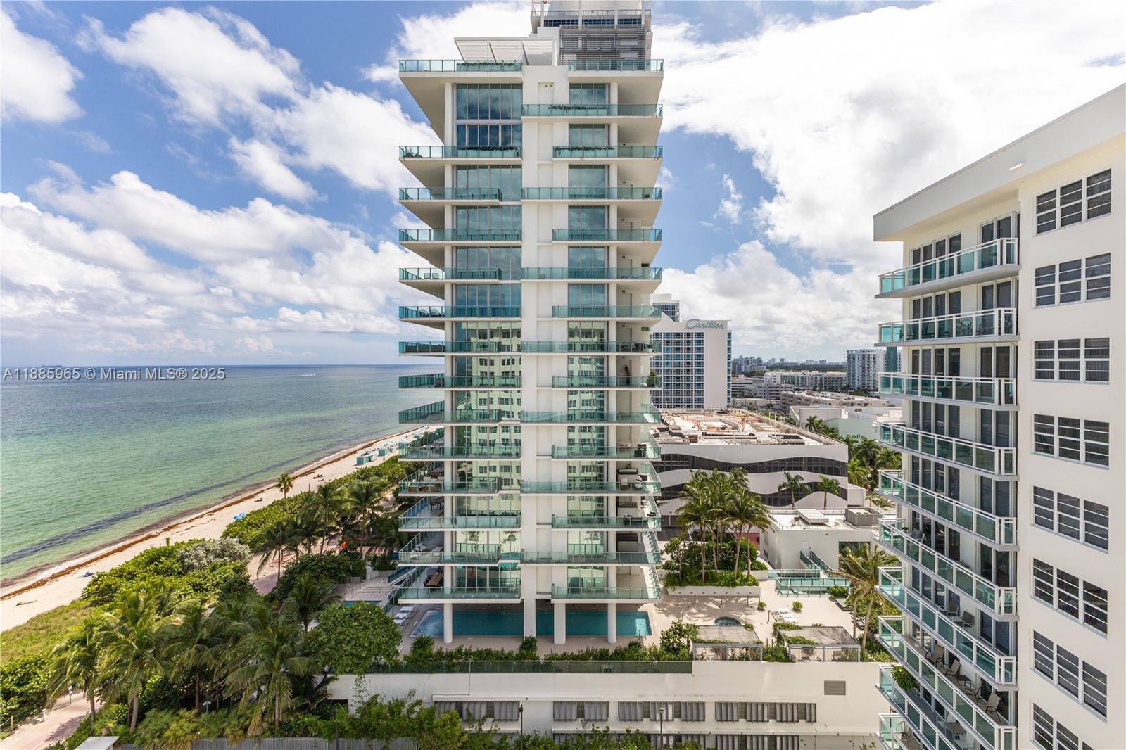6917 Collins Avenue, Unit 1505 Miami Beach, FL 33141 - Photo 31 of 53 a view of a city with tall buildings