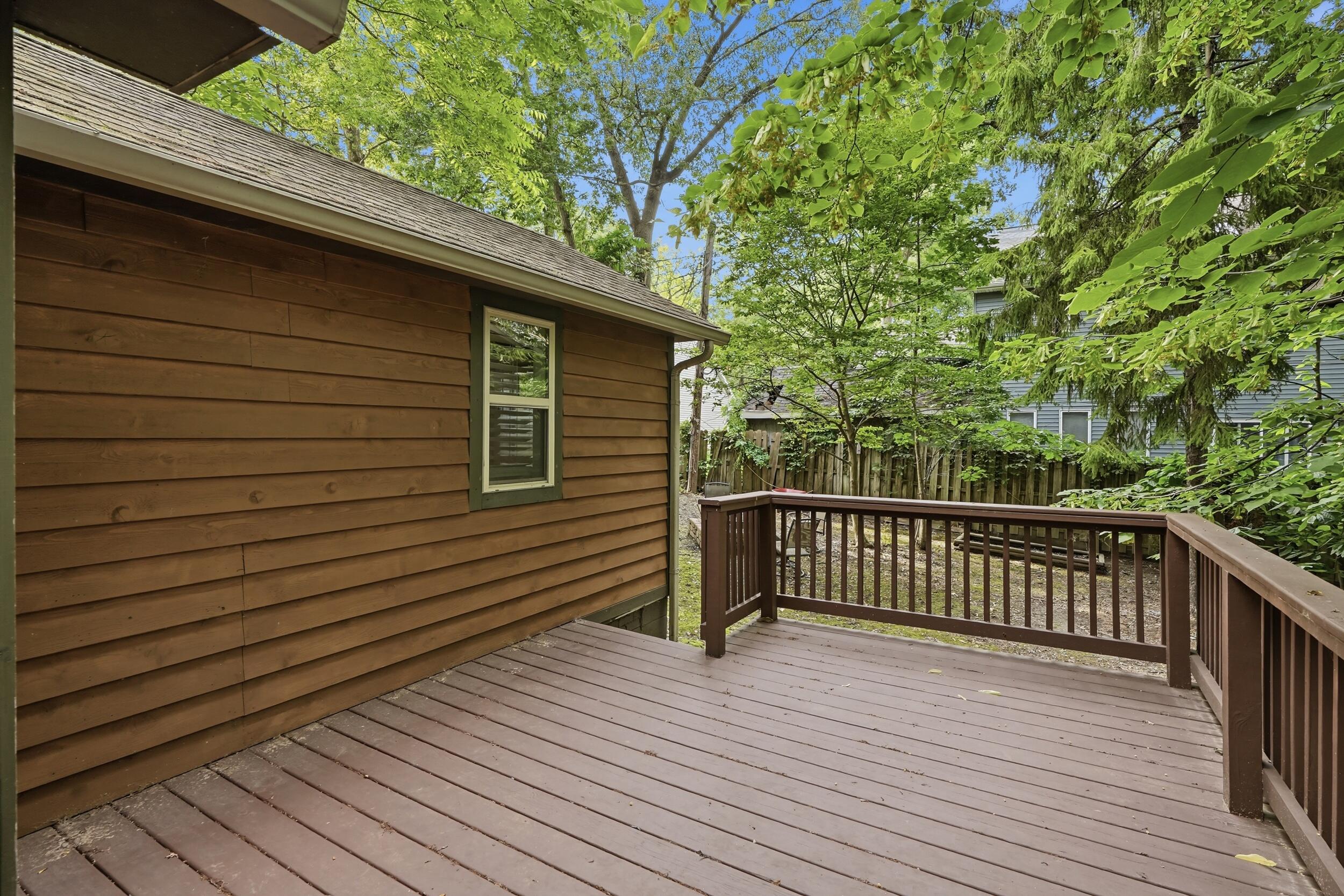 1307 Redwing Road Valparaiso, IN 46383 - Photo 18 of 20 a view of a wooden deck