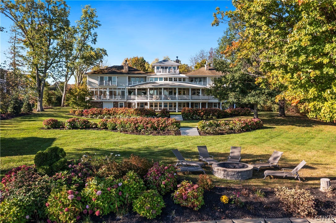 1818 West Lake Road Skaneateles, NY 13152 - Photo 7 of 47 Exquisite gardens and firepit