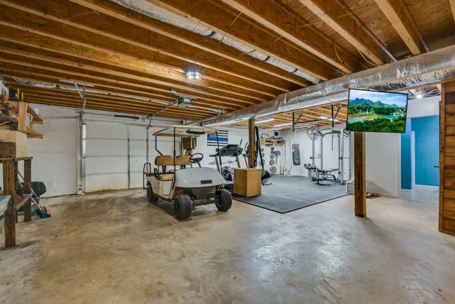 a view of a lake with a mountain in the background