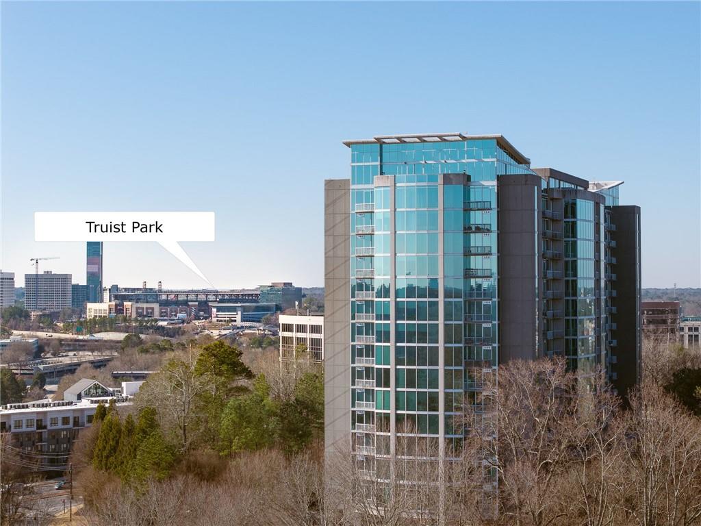 3300 Windy Ridge Parkway Southeast, Unit 1019 Atlanta, GA 30339 - Photo 4 of 37 a view of a city with tall buildings