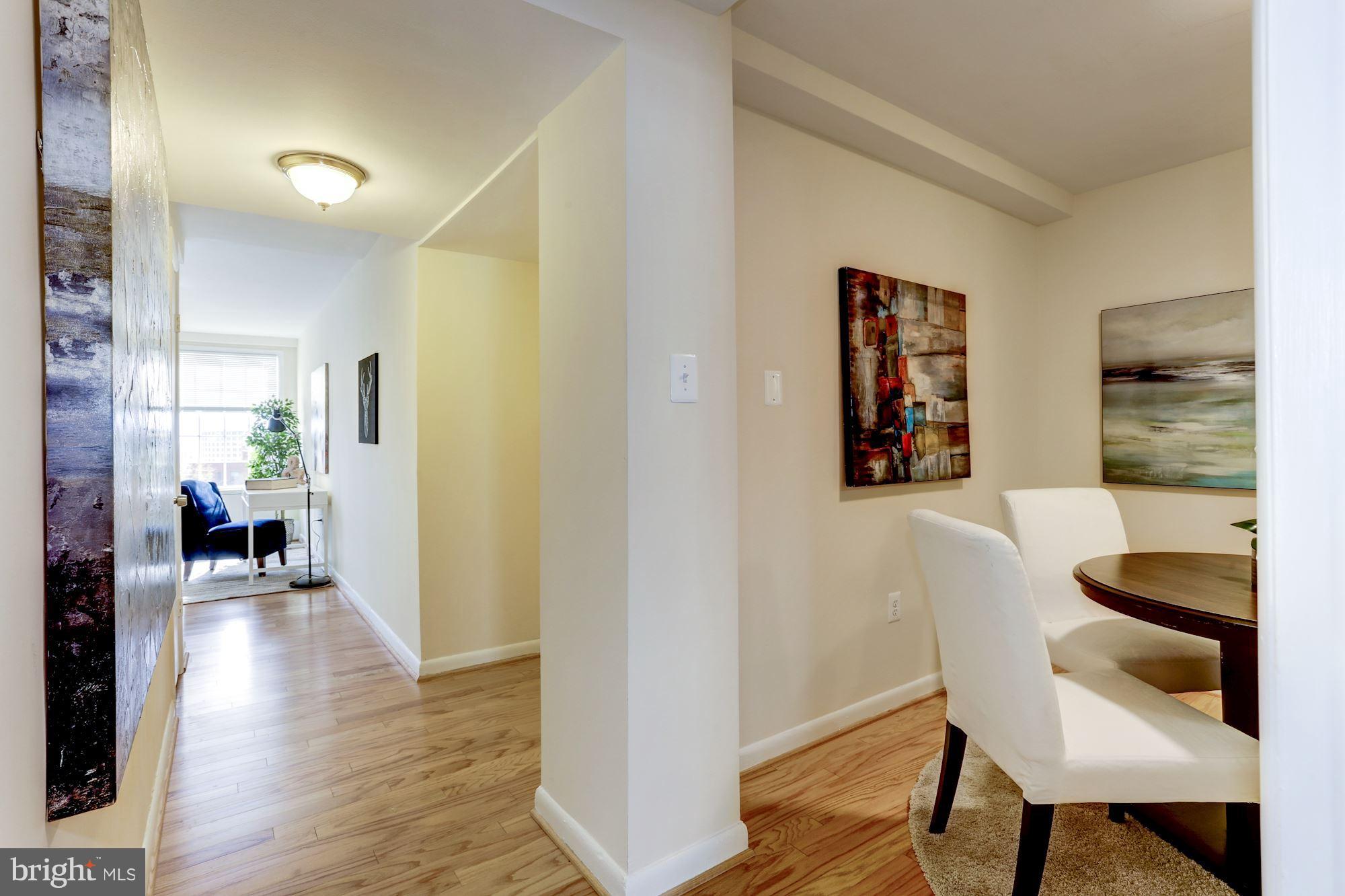 1880 Columbia Road Northwest, Unit 504 Washington, DC 20009 - Photo 13 of 30 Dining room looking towards living room