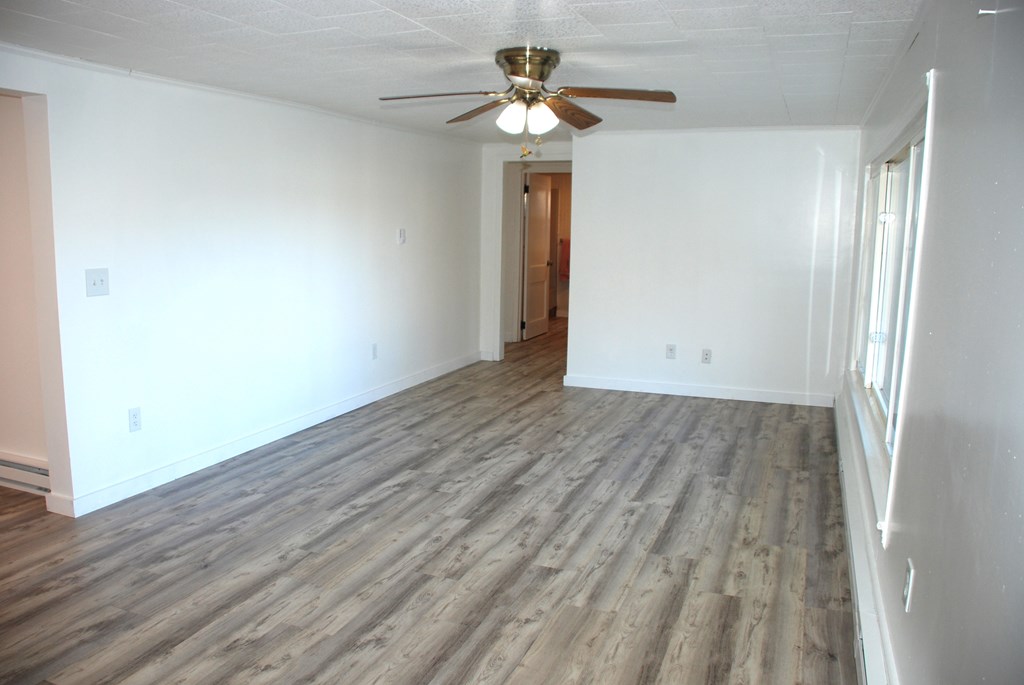 2242 Spruce Road Cherry Tree, PA 15724 - Photo 19 of 39 wooden floor in an empty room with a window