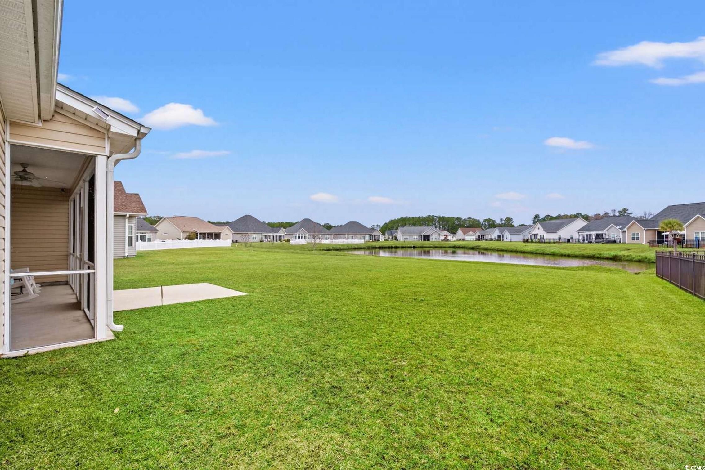 286 Copperwood Loop Conway, SC 29526 - Photo 27 of 40 View of yard with a residential view, a water view, and a patio area