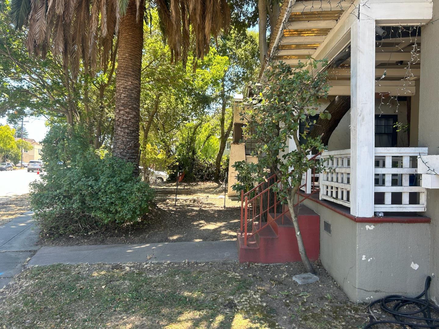 1 Engle Road San Mateo, CA 94402 - Photo 6 of 6 a view of a yard with plants and trees