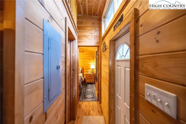 a view of a front door