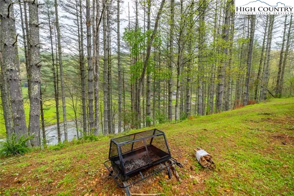 a view of backyard with swimming pool