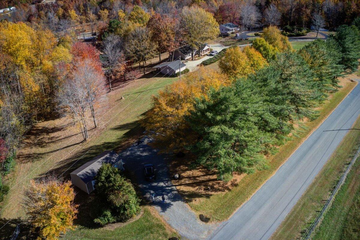 448 Lakeside Road Penhook, VA 24137 - Photo 7 of 51 a view of swimming pool from a balcony