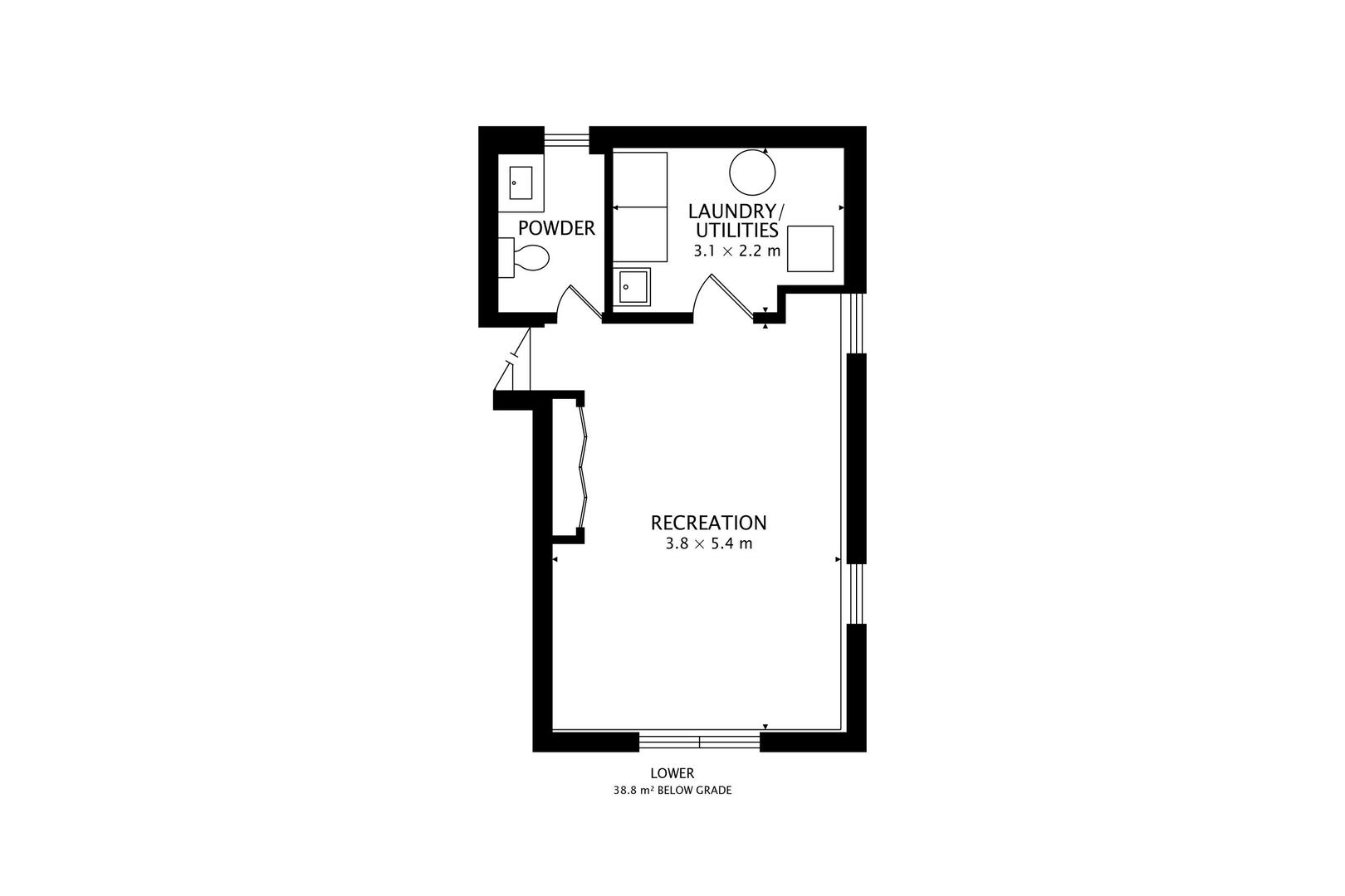 046 North Page Street Winfield, IL 60190 - Photo 32 of 32 a picture of a floor plan