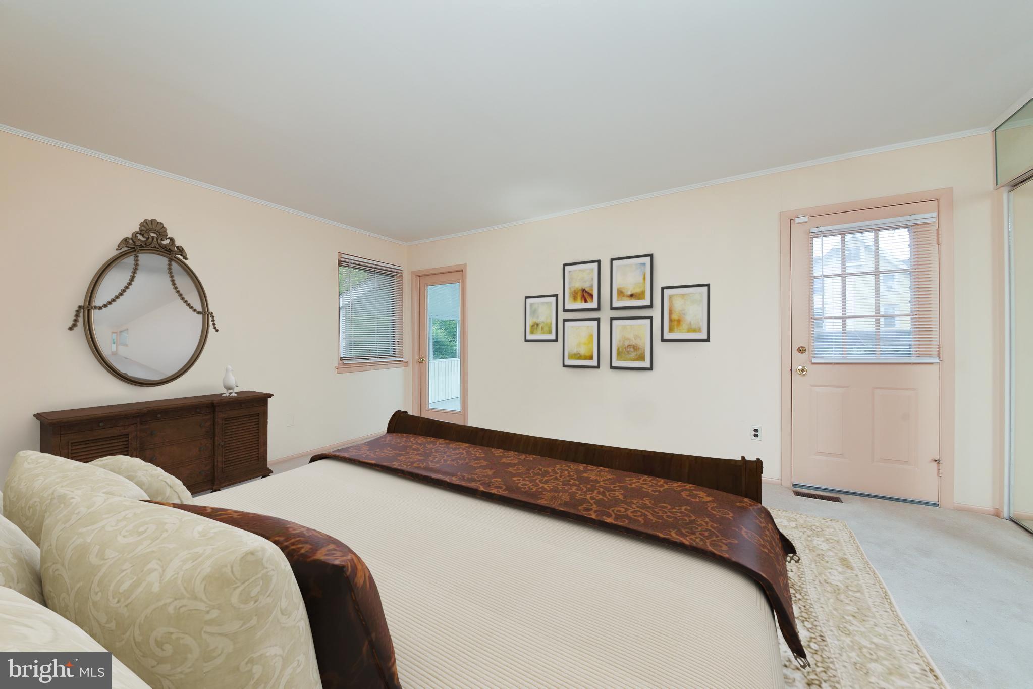 125 Bickley Road Glenside, PA 19038 - Photo 17 of 39 Main bedroom Virtually Staged