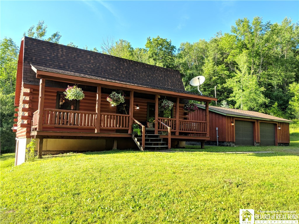 880 Two Mile Road Olean City, NY 14760 - Photo 1 of 1 Exterior Front with oversized two and a half car garage