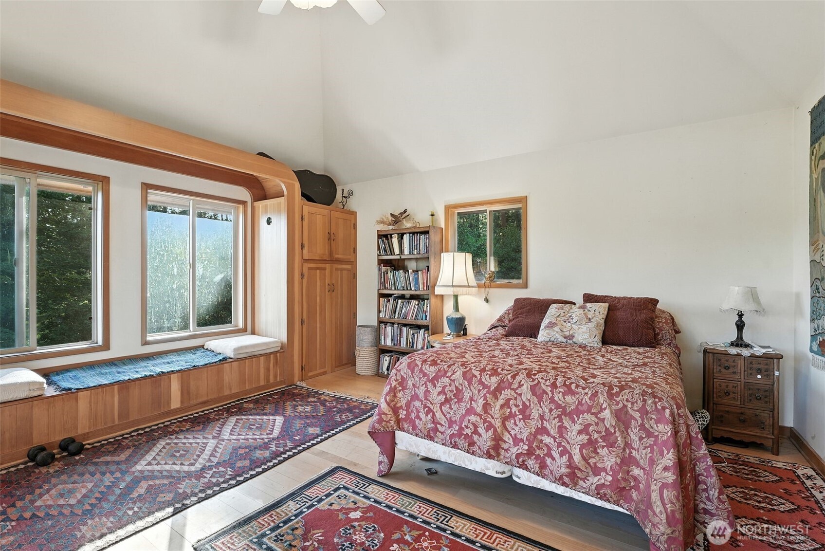 3725 Vineyard Way Kettle Falls, WA 99141 - Photo 9 of 40 a bedroom with a large bed and a window