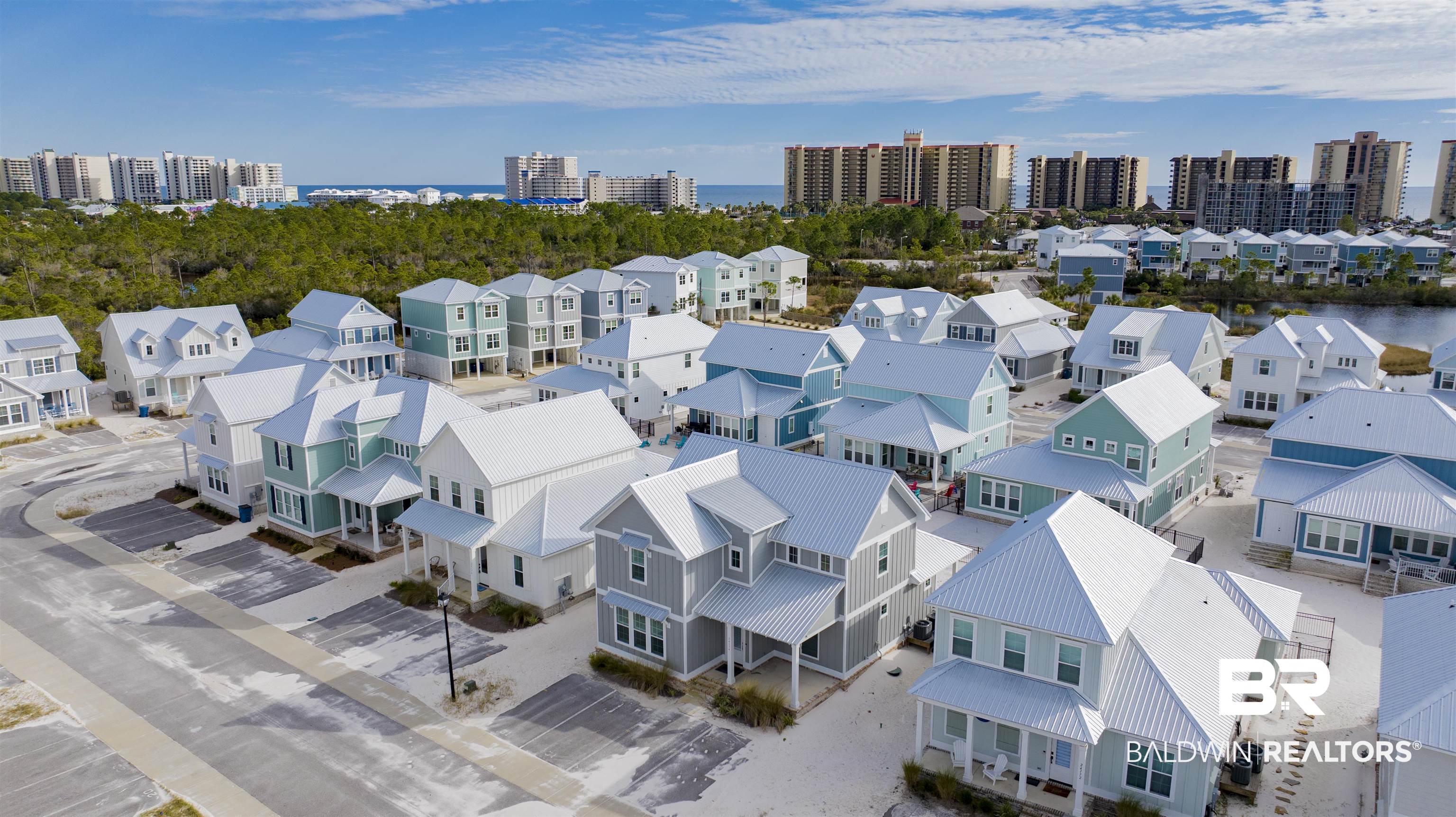 24174 Pepper Lane Orange Beach, AL 36561 - Photo 3 of 63 Bird's eye view