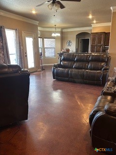 629 River Road Gatesville, TX 76528 - Photo 8 of 37 a living room with furniture and a fireplace