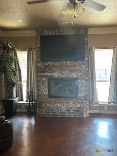 629 River Road Gatesville, TX 76528 - Photo 9 of 37 a living room with furniture and a fireplace