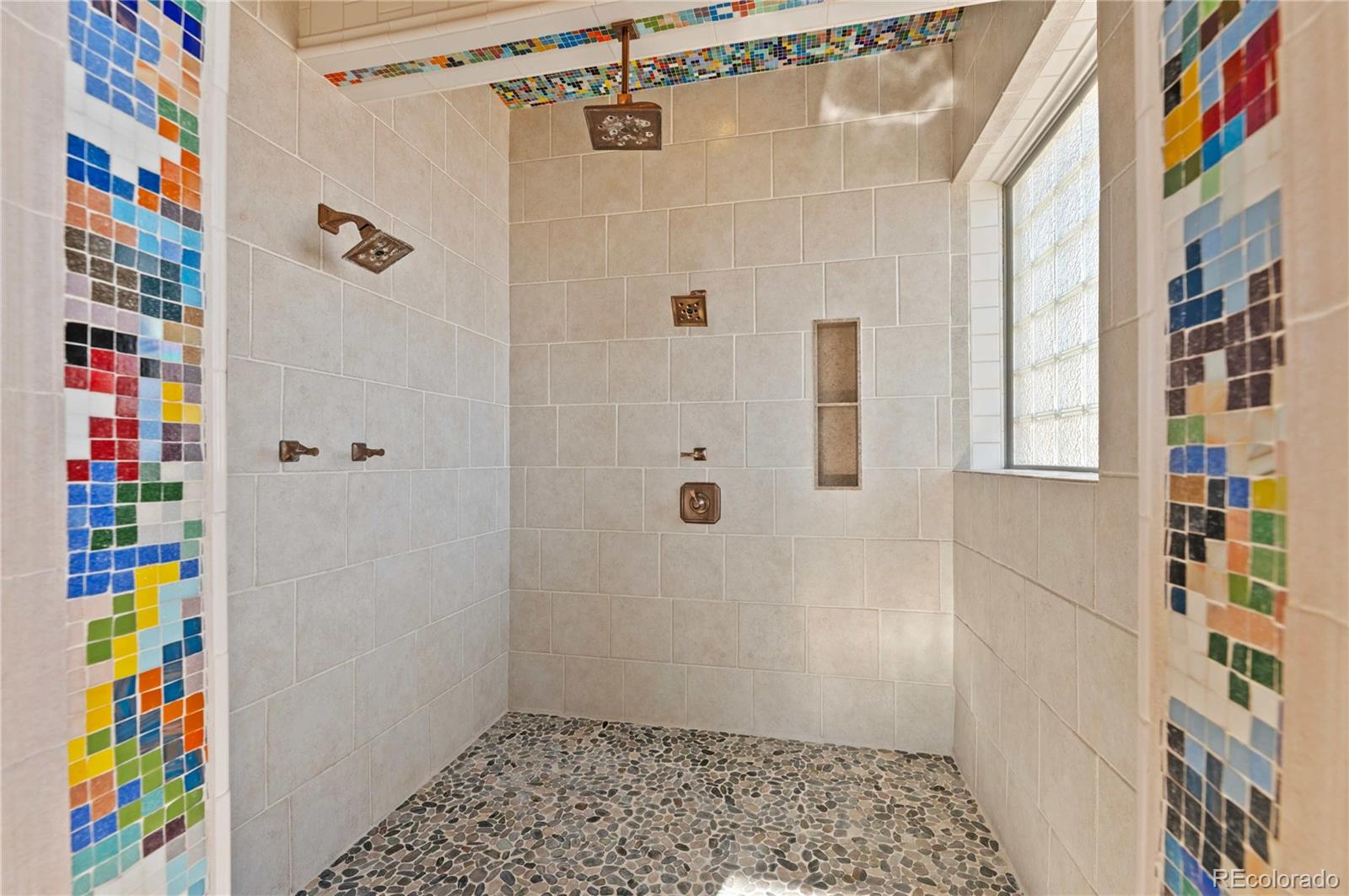 731 County Road 121 Walsenburg, CO 81089 - Photo 25 of 50 a bathroom with a shower curtain