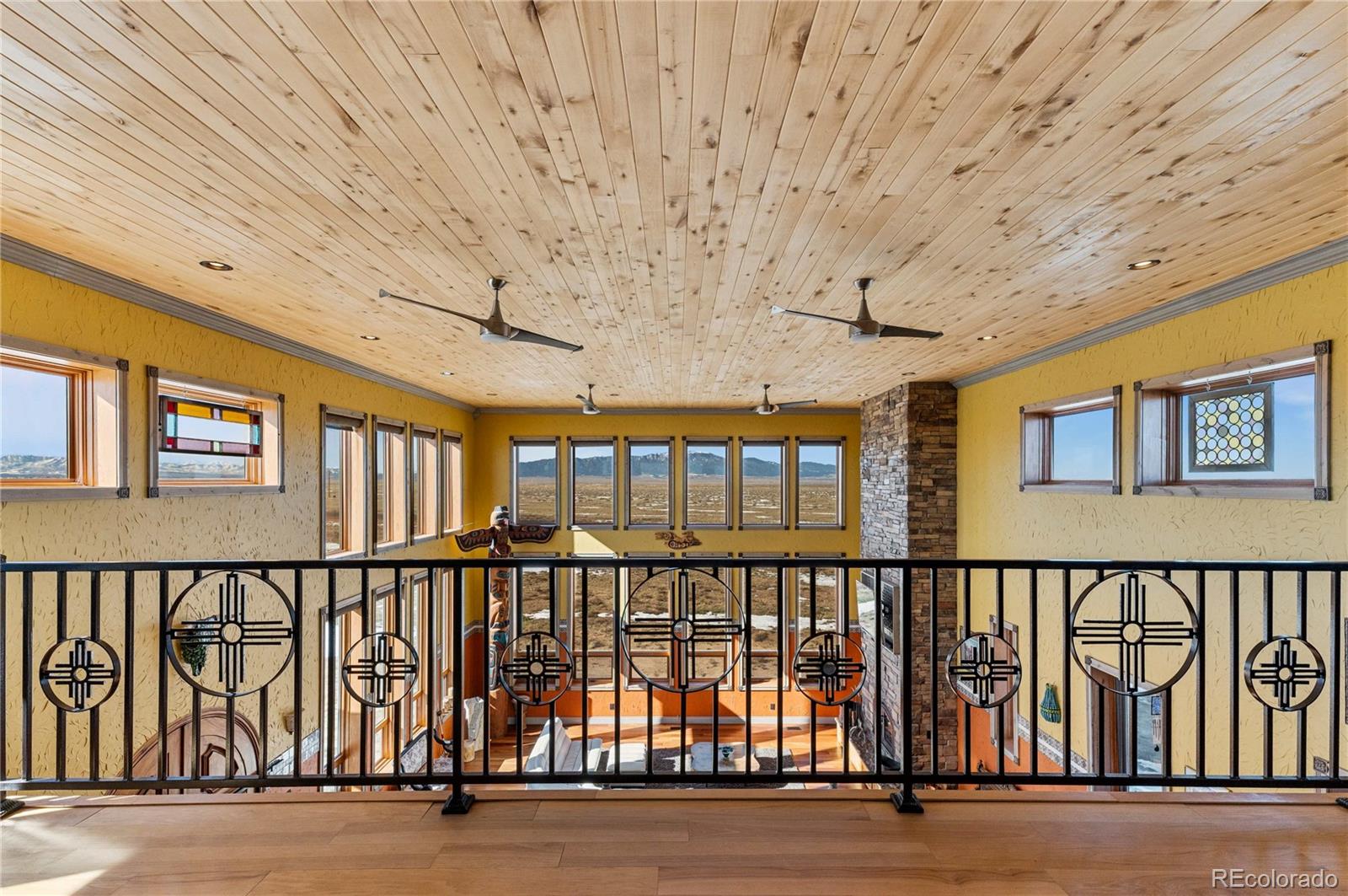 731 County Road 121 Walsenburg, CO 81089 - Photo 31 of 50 a view of a balcony