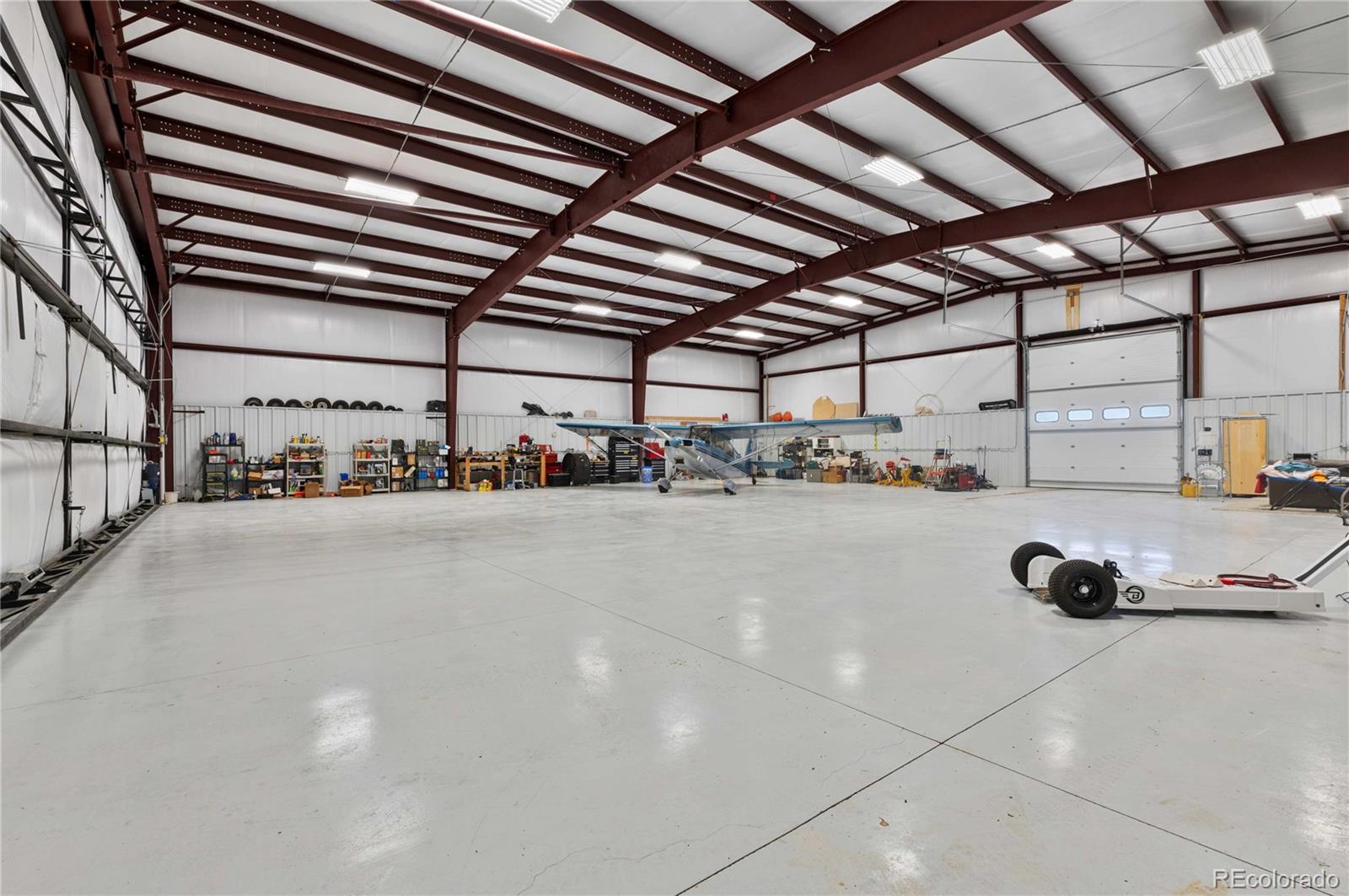731 County Road 121 Walsenburg, CO 81089 - Photo 42 of 50 a view of parking garage with cars