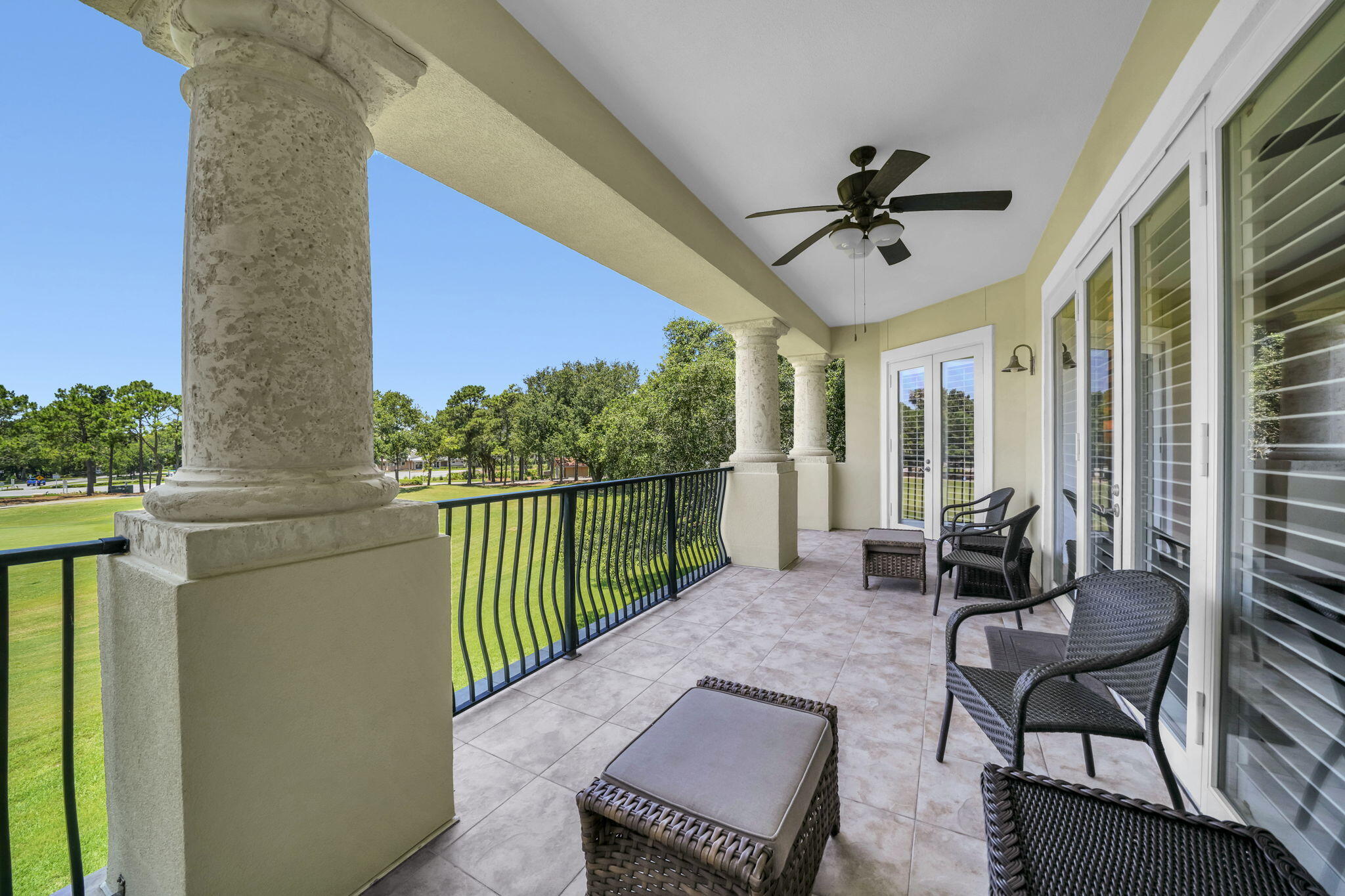 5360 Pine Ridge Lane, Unit 5360 Miramar Beach, FL 32550 - Photo 36 of 44 a view of two chairs in the balcony