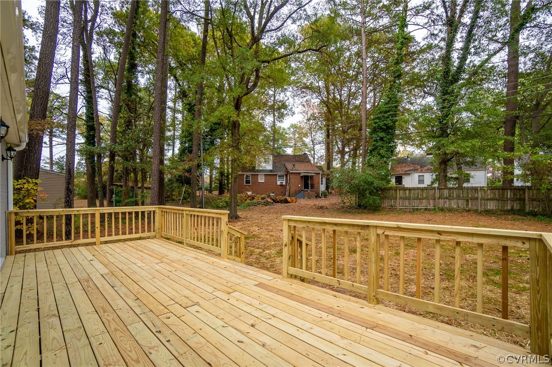 706 Hampton Road Petersburg, VA 23805 - Photo 23 of 26 BRAND NEW DECK