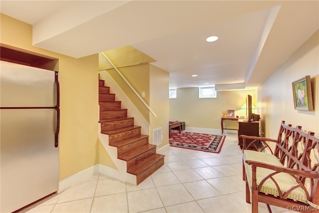 7716 Brookside Road Richmond, VA 23229 - Photo 20 of 27 Spacious lower level with recessed lighting, extra