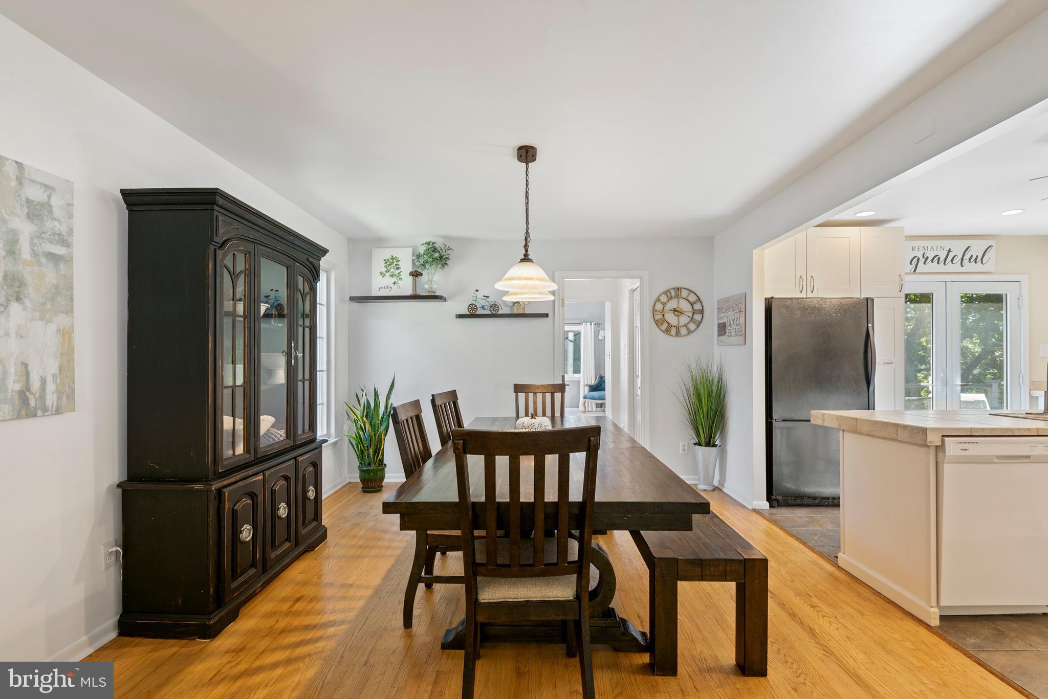 1736 Aidenn Lair Road Dresher, PA 19025 - Photo 6 of 36 Dining room, refinished hardwood floors