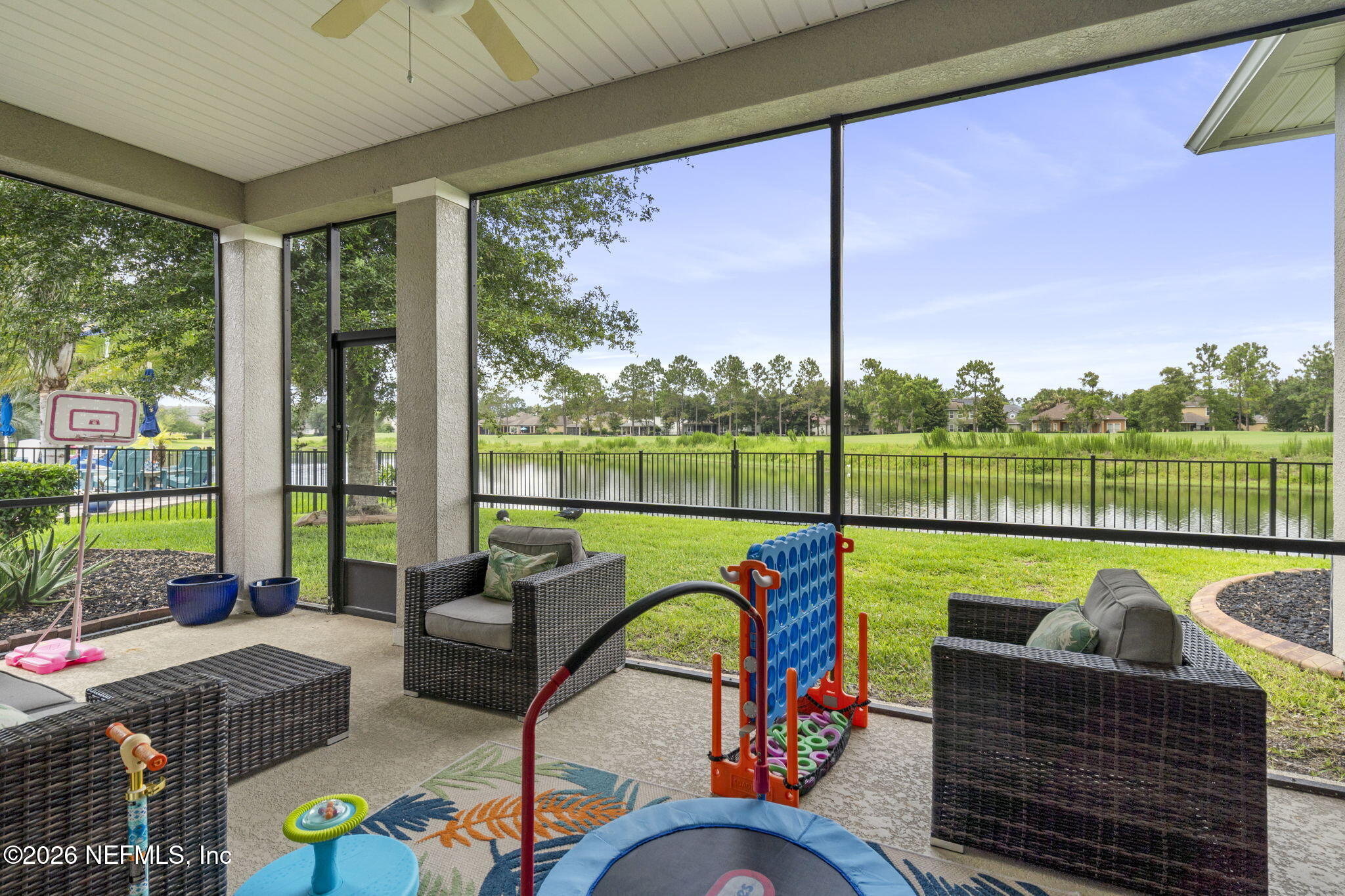 4464 Quail Hollow Road Orange Park, FL 32065 - Photo 4 of 54 Screened in lanai