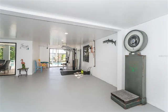 a bathroom with a sink vanity and a toilet
