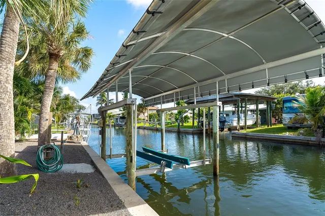 an aerial view of residential building with outdoor space