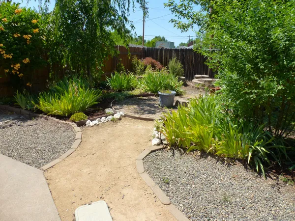 a view of outdoor space and patio