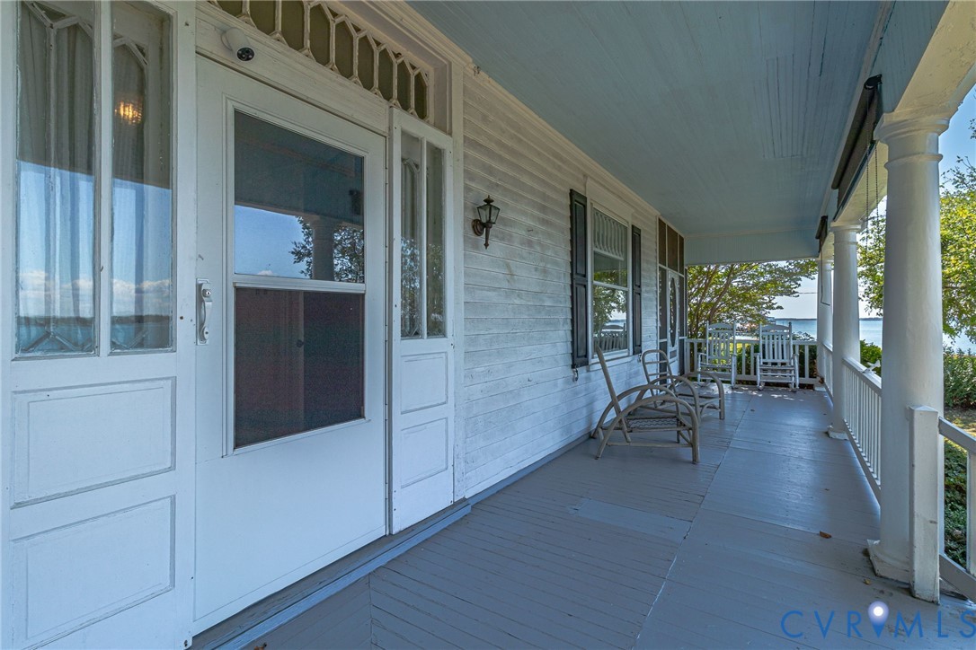 218 Fleeton Point Circle Reedville, VA 22539 - Photo 9 of 43 View of porch