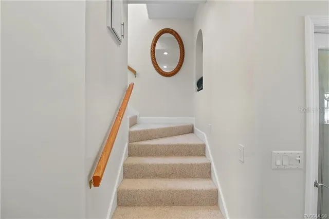 a view of a livingroom with furniture and window