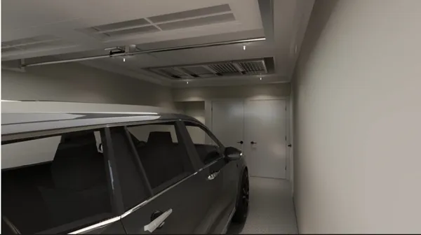 a close view of closet