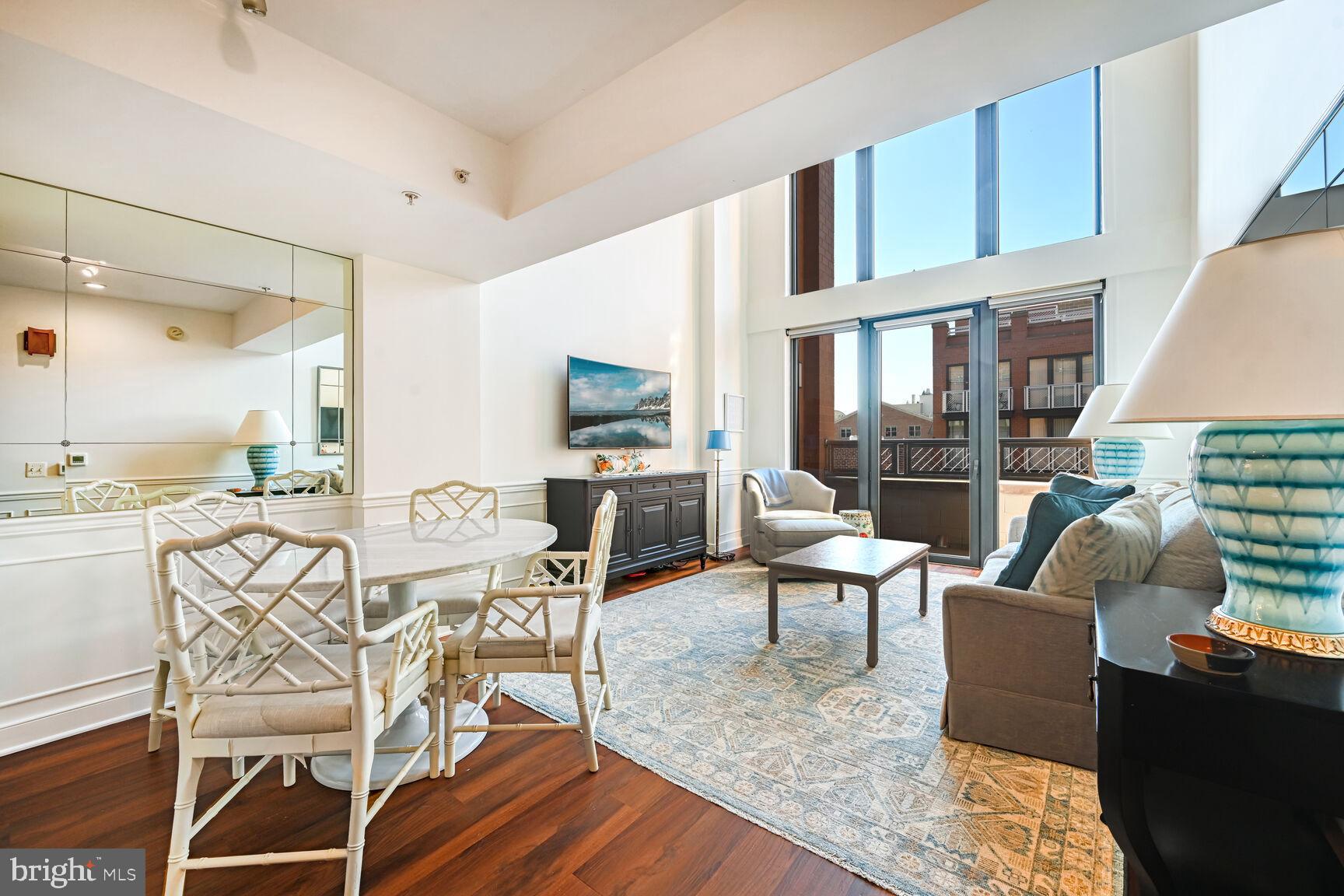 616 E Street Northwest, Unit 1150 Washington, DC 20004 - Photo 4 of 75 Balcony off living room