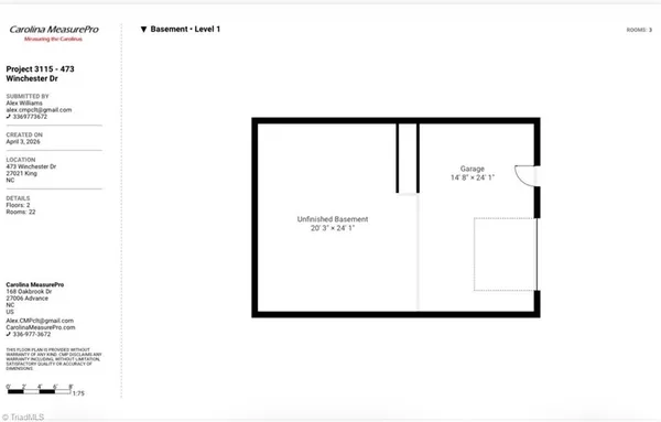 $359,900 | 473 Winchester Drive, King, NC 27021