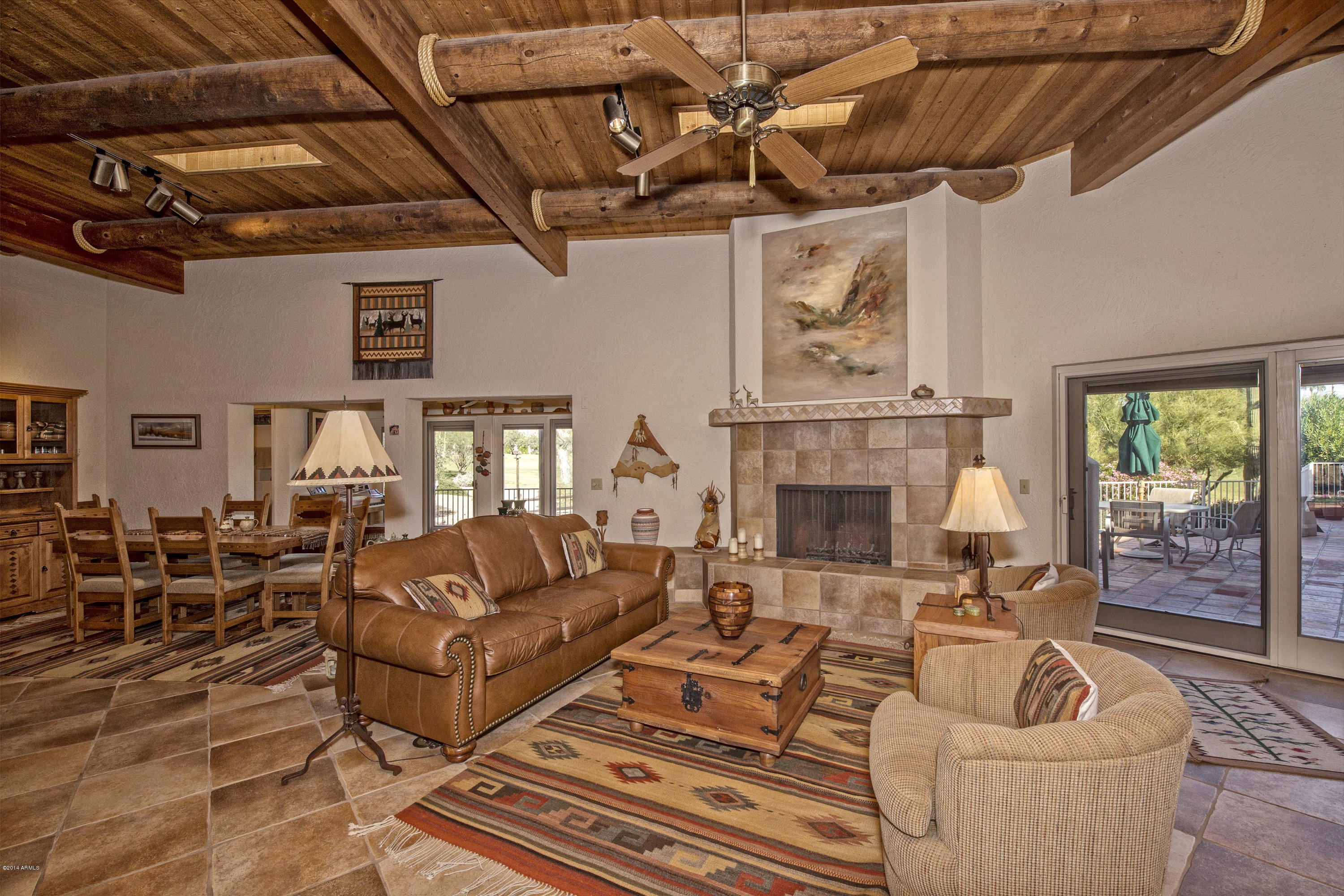 18634 East Poco Rio Drive Rio Verde, AZ 85263 - Photo 7 of 26 004_Great Rm & Dining Area