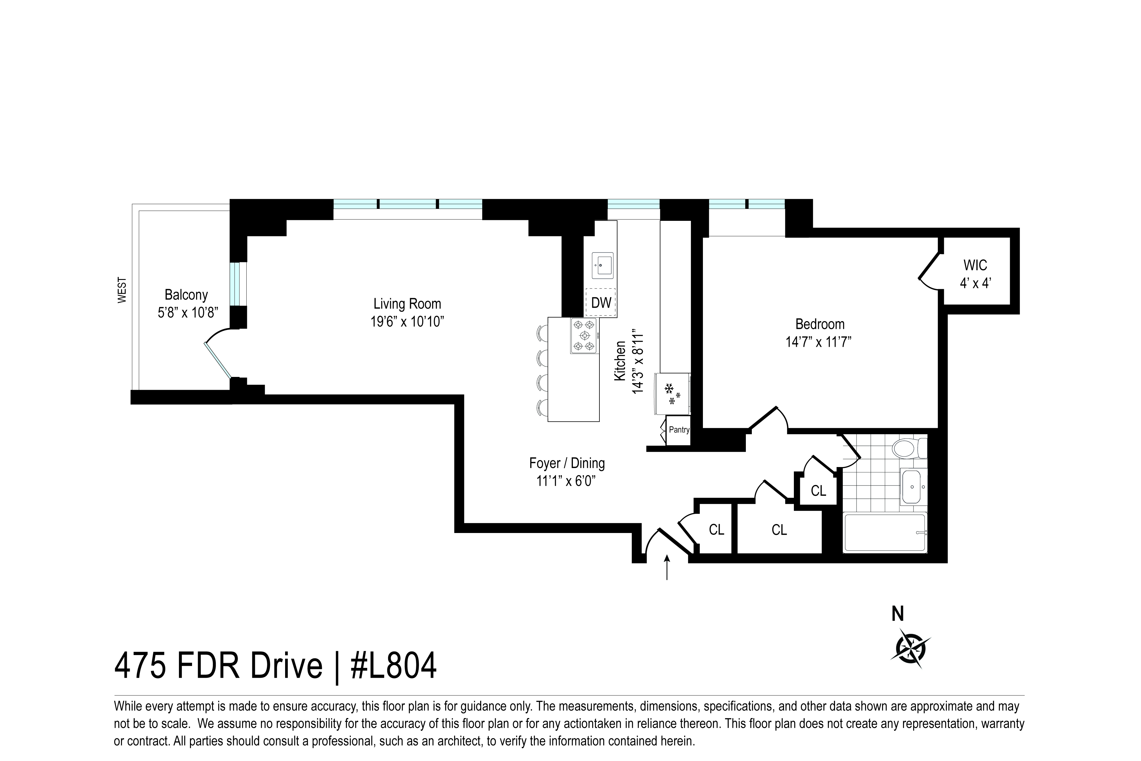 475 FDR Drive, Unit L804 Manhattan, NY 10002 - Photo 17 of 17