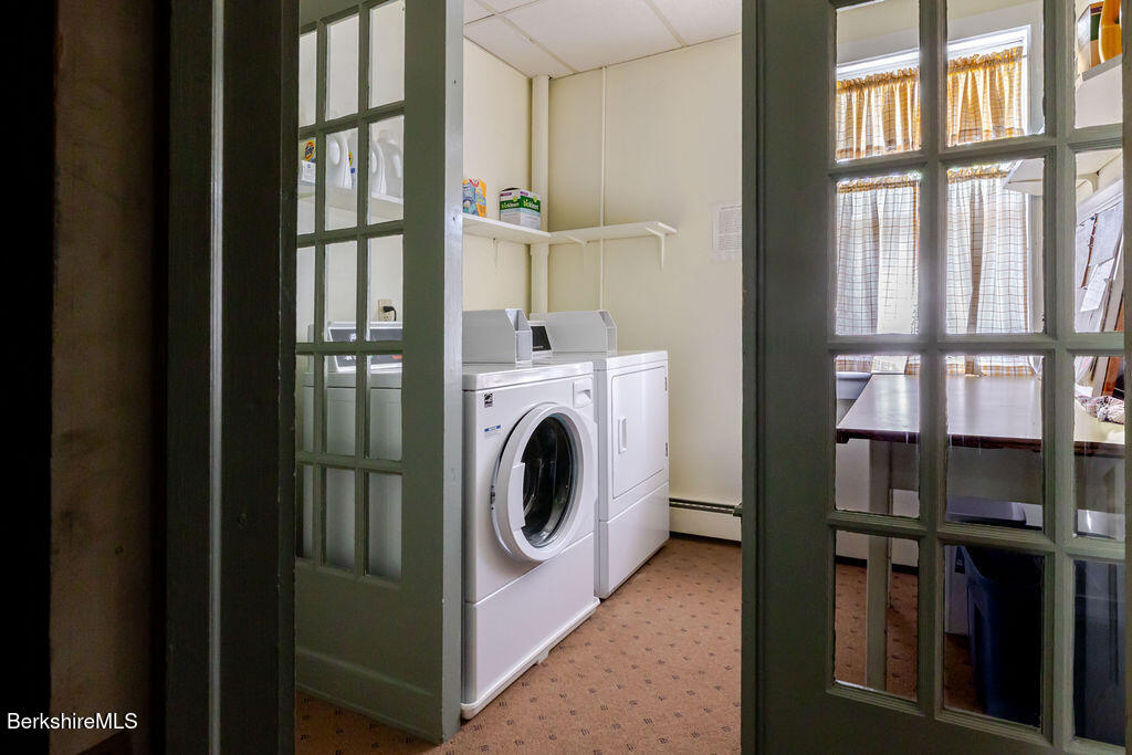454 Main Road, Unit 2 Monterey, MA 01245 - Photo 28 of 30 a utility room with dryer and washer