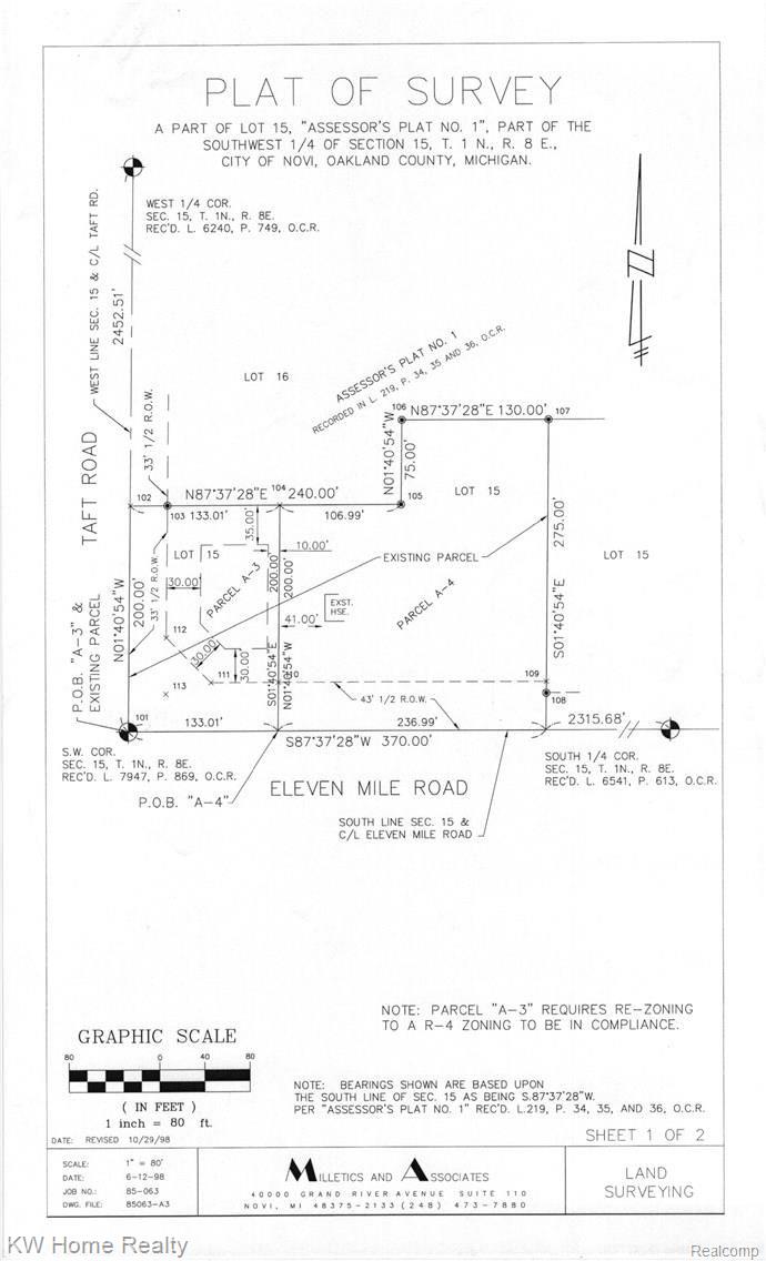 45301 Eleven Mile Road Novi, MI 48375 - Photo 4 of 4 Survey.jpg