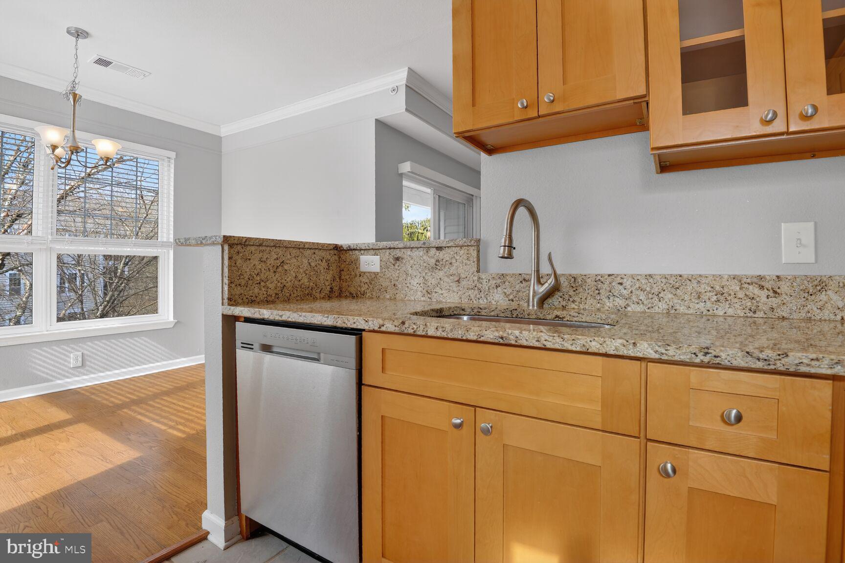 1600 Spring Gate Dr., Unit 2402 McLean, VA 22102 - Photo 12 of 33 Bright kitchen