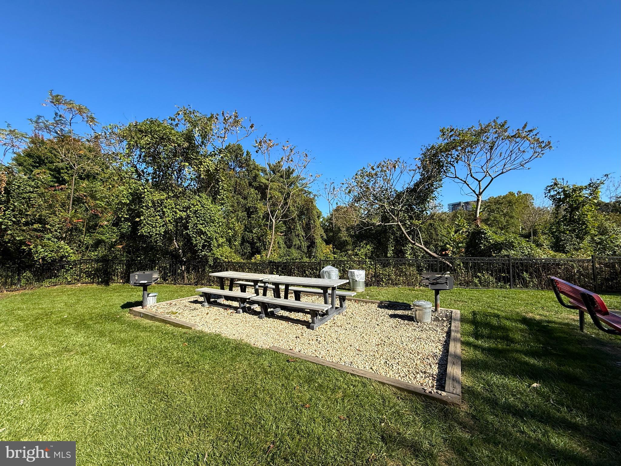1600 Spring Gate Dr., Unit 2402 McLean, VA 22102 - Photo 23 of 33 Community picnic tables