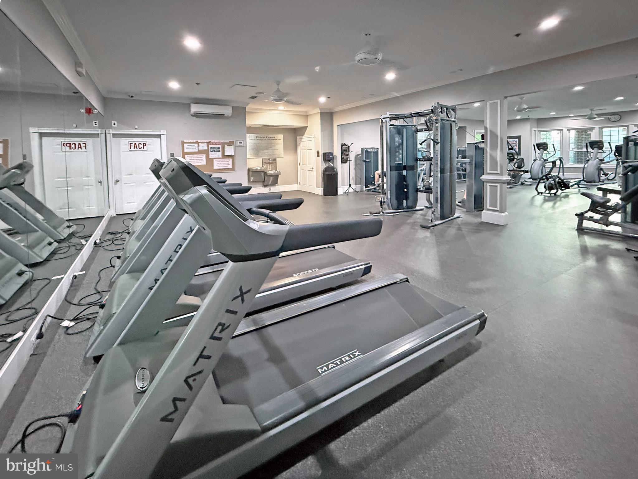 1600 Spring Gate Dr., Unit 2402 McLean, VA 22102 - Photo 27 of 33 Community gym