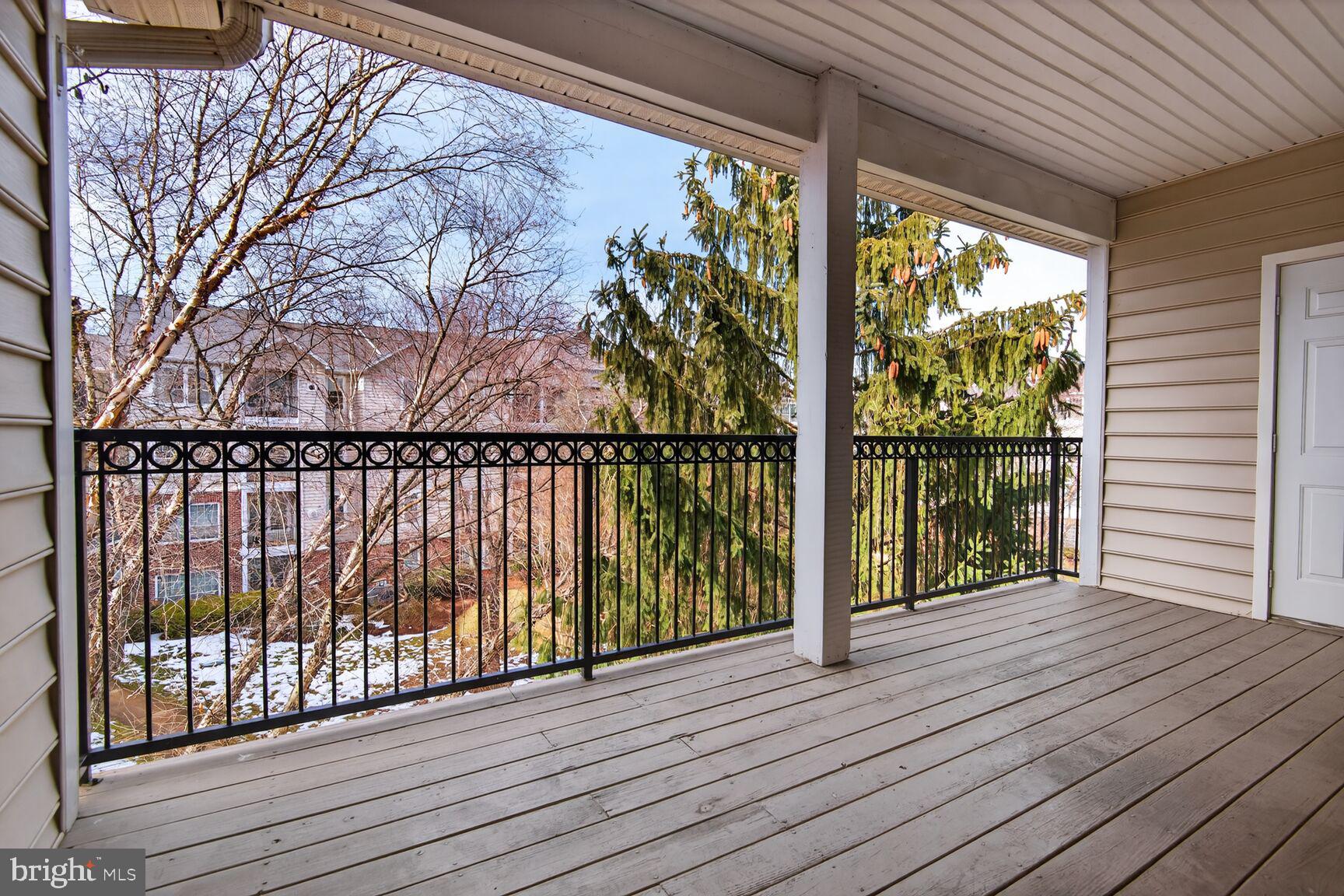 1600 Spring Gate Dr., Unit 2402 McLean, VA 22102 - Photo 7 of 33 Oversized patio overlooking treed courtyard