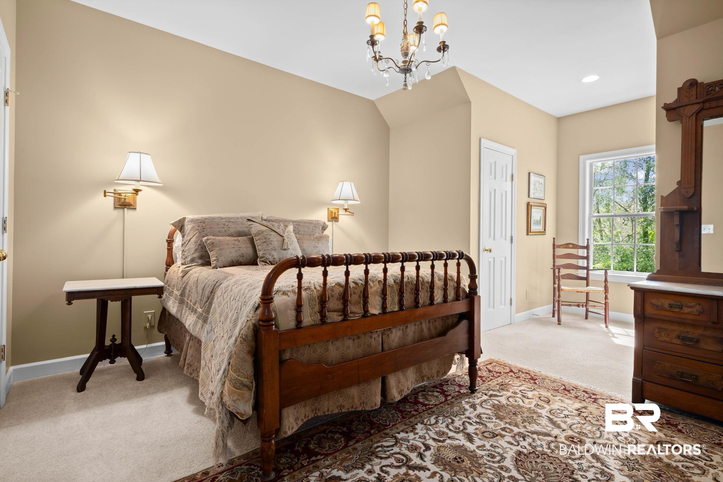 104 Pebble Court Fairhope, AL 36532 - Photo 35 of 73 Bedroom 2 with attic access in sitting area