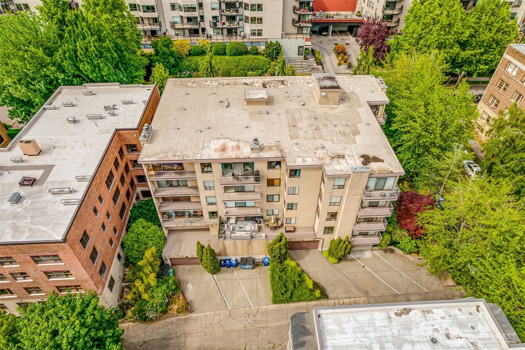 505 West Roy Street, Unit 304 Seattle, WA 98119 - Photo 30 of 33 an aerial view of a large building